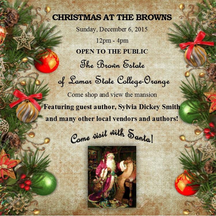 Brown Estate, Christmas at the Browns 2015, wedding caterer Orange Tx