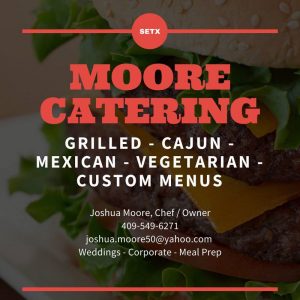 Moore Catering Beaumont, caterer Beaumont, caterer Southeast Texas, SETX catering, wedding caterer Orange TX